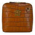 Pratesi Volterra King Lady Bag in real leather - King Orange