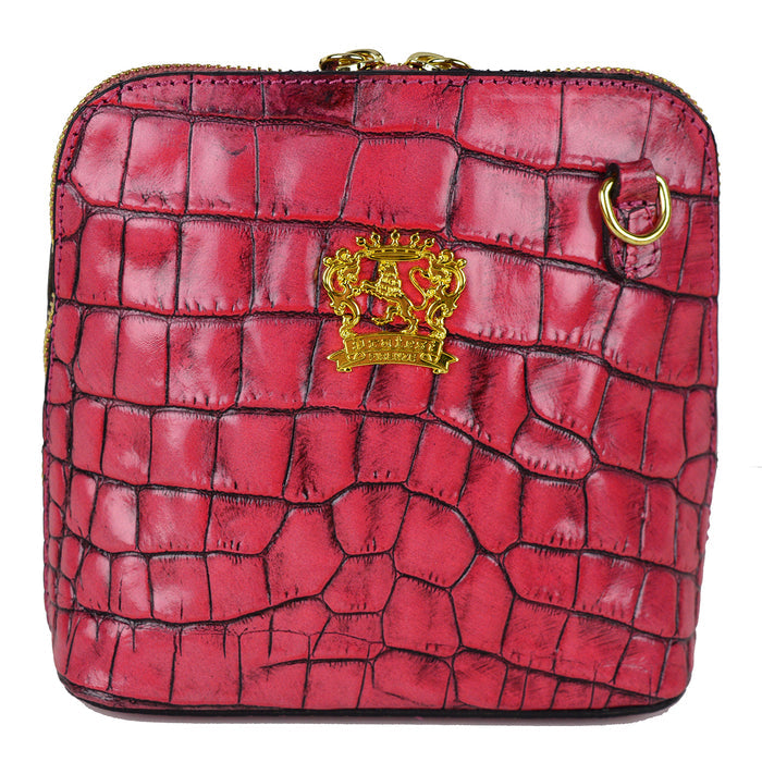 Pratesi Volterra King Lady Bag in real leather - King Pink
