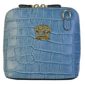 Pratesi Volterra King Lady Bag in real leather - King Sky Blue