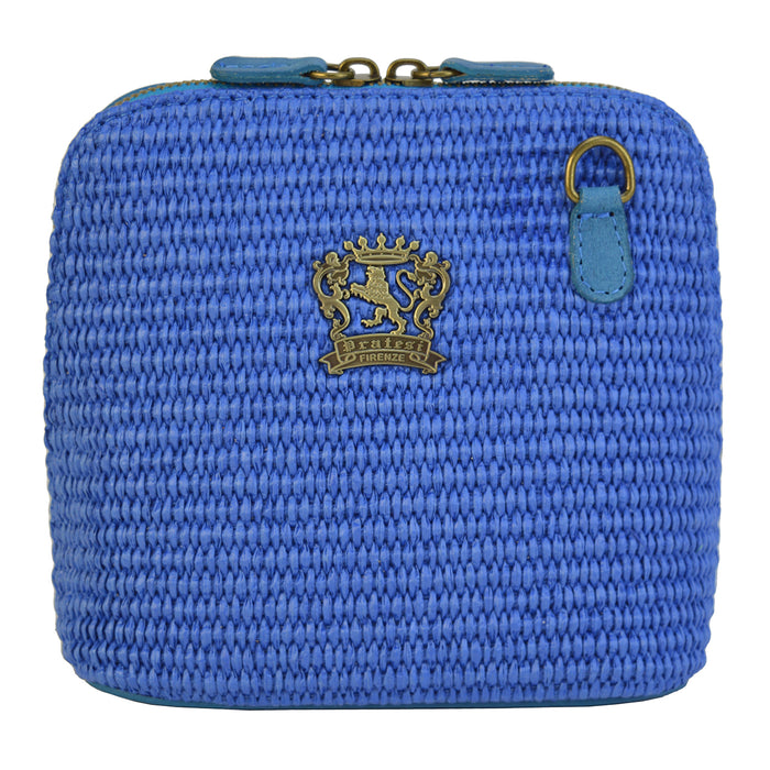 Pratesi Volterra Summer Cross Body Bag S467/PCE - Summer Sky Blue
