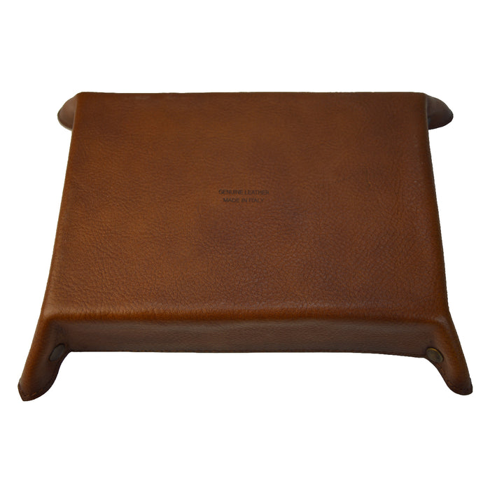 Pratesi Vuotatasche B414 in Genuine Leather - Vuotatasche B414 Brown