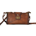 Pratesi Woman Bag Pontremoli B336 in genuine leather - Brown