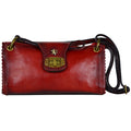 Pratesi Woman Bag Pontremoli B336 in genuine leather - Cherry