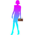 Pratesi Woman Bag Pontremoli B336 in genuine leather - White