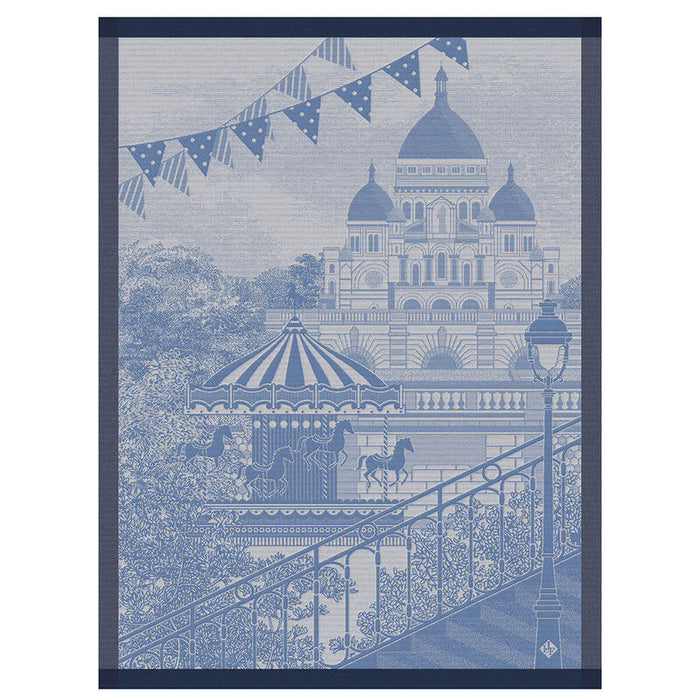 Promenade Parisienne Kitchen Towel-Gina's Home Linen Ltd