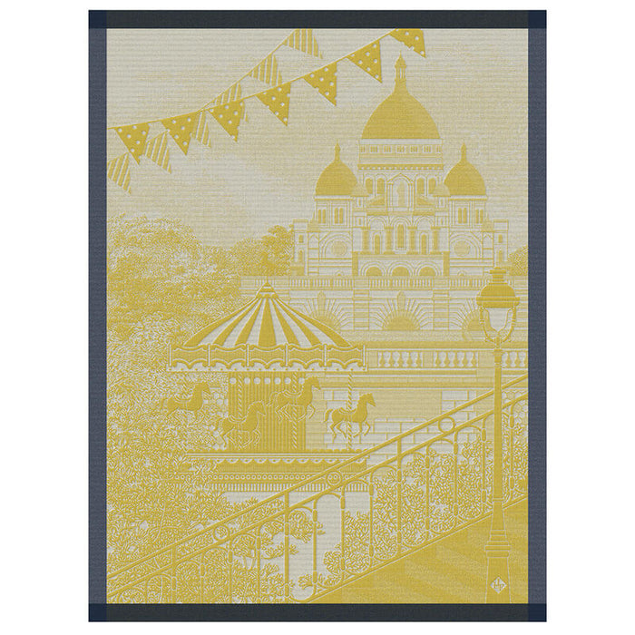 Promenade Parisienne Kitchen Towel-Gina's Home Linen Ltd