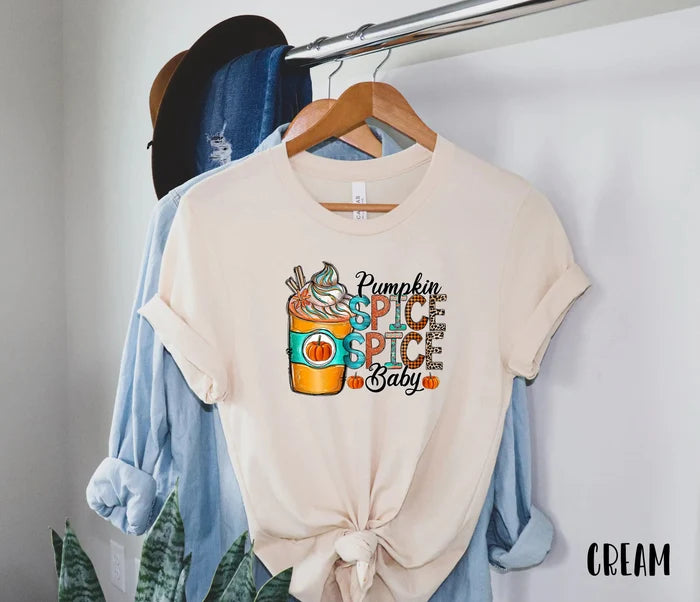 Pumpkin Spice Baby, Thanksgiving Shirt Rieworkes