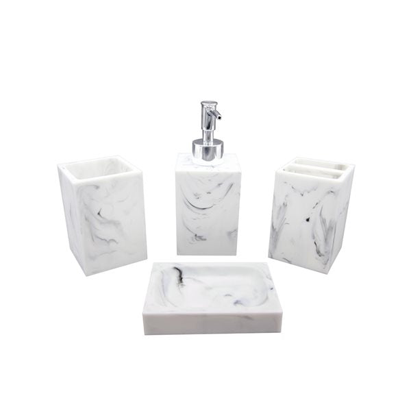 Quarry Resin Bath Accessories-Gina's Home Linen Ltd