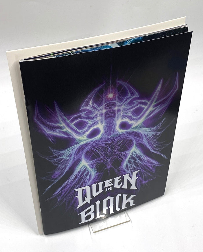 Queen In Black #1 Patrick Gleason Hela Black Foil Web Head Variant