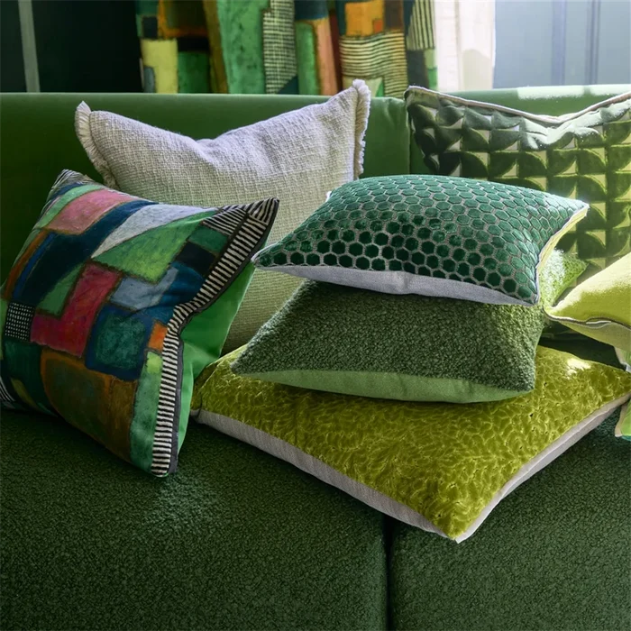 Raku Patchwork Decorative Cushion-Gina's Home Linen Ltd