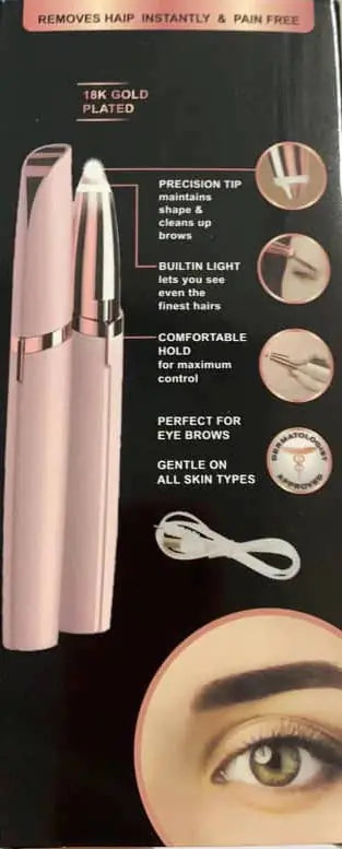 Rechargeable Eyebrow Hair Remover Rieworkes