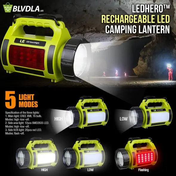 Rechargeable LED Camping Lantern Rieworkes