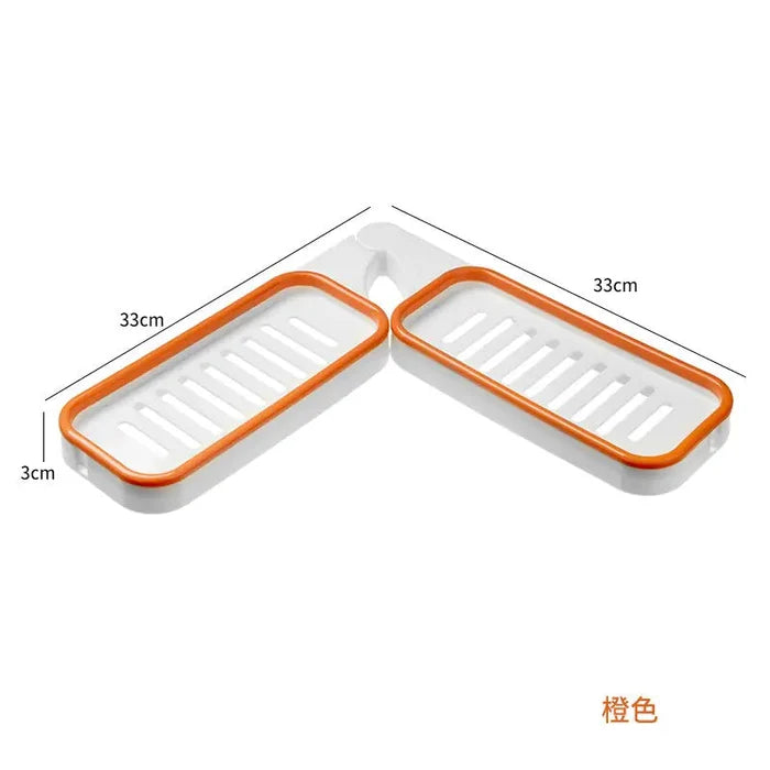 Rotating Bathroom Storage Rack Holder Rieworkes