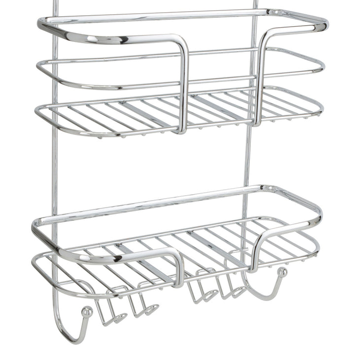 Royal Shower Caddy Chrome-Gina's Home Linen Ltd