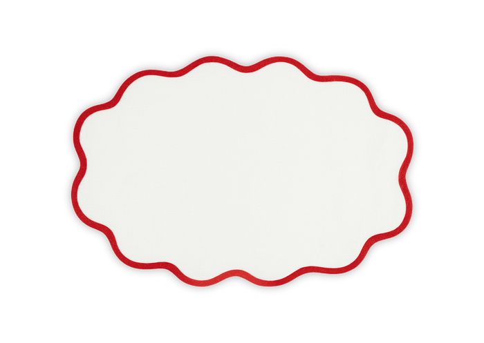 Scallop Edge Place Mat - Set of 4