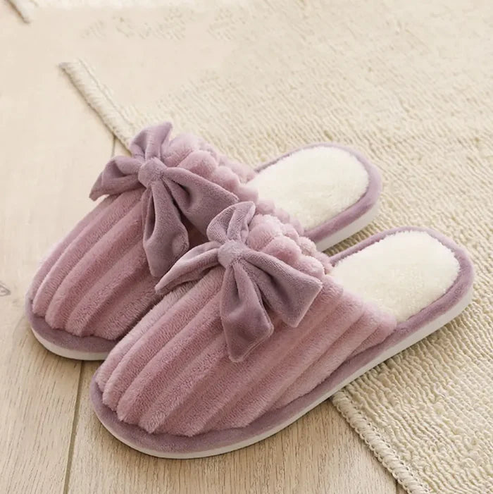 Season Home Warm Couple Plush Slippers Rieworkes
