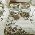 Shanghai Garden Ecru Bedding Collection-Gina's Home Linen Ltd