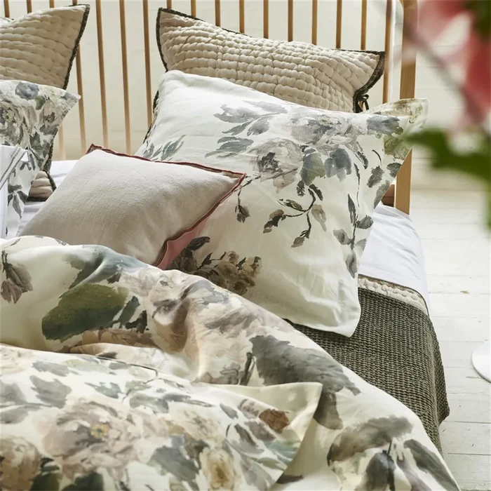 Shanghai Garden Ecru Bedding Collection-Gina's Home Linen Ltd