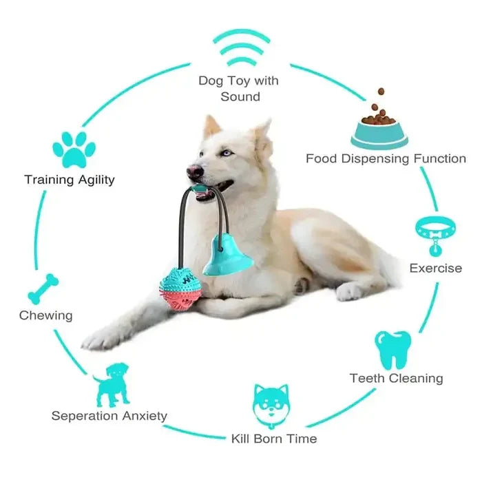 Silicone Suction Cup Dog Toy Rieworkes