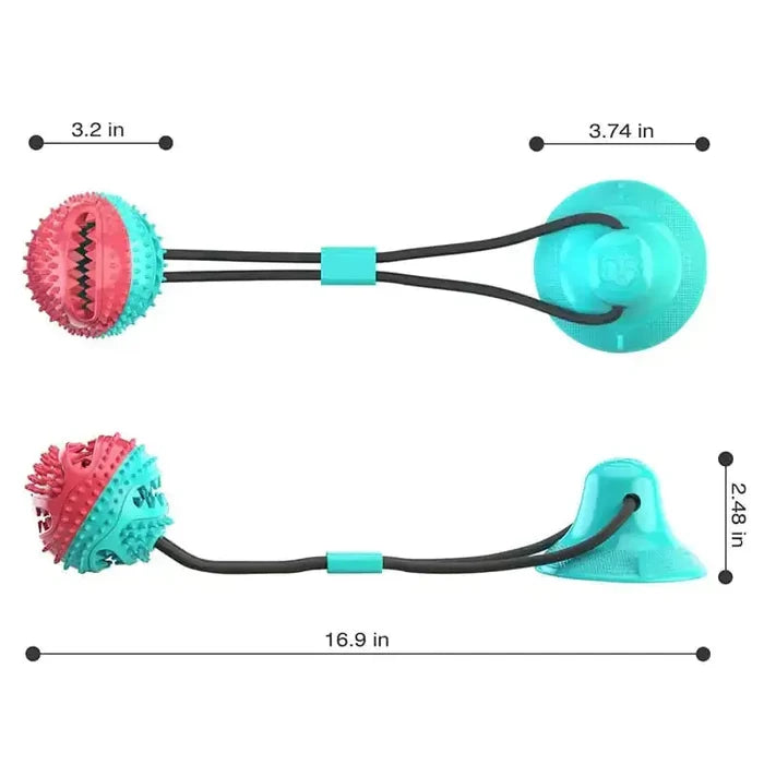 Silicone Suction Cup Dog Toy Rieworkes