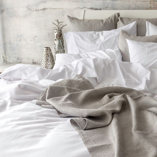 Sintra Cotton Percale Bedding Collection-Gina's Home Linen Ltd