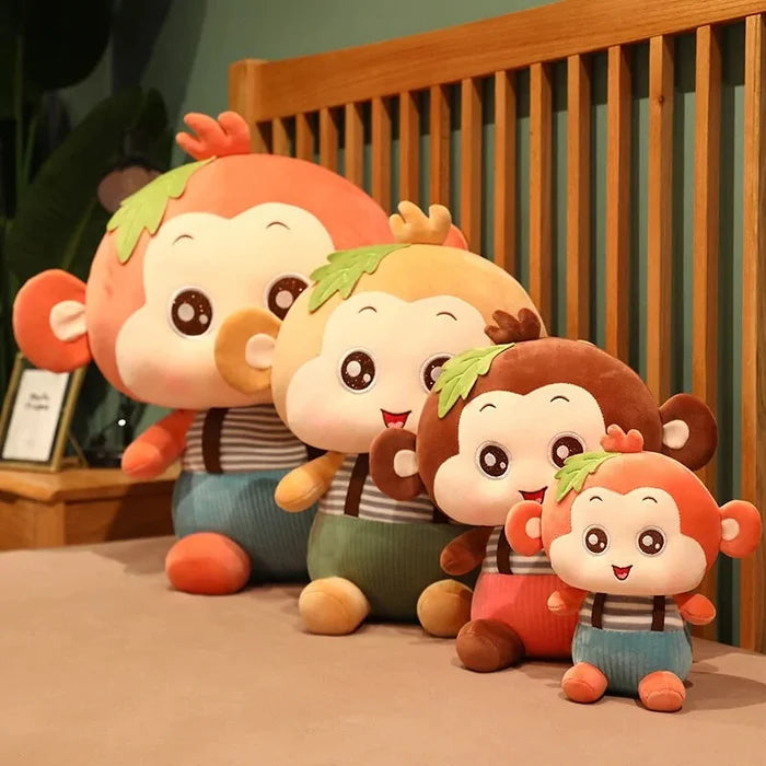 Sitting Monkey Plush Toys Rieworkes