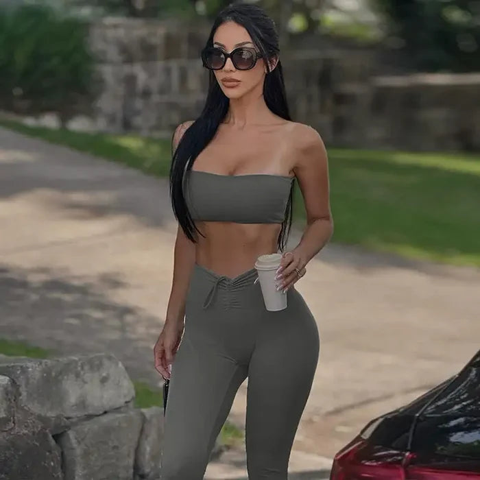 SlimFit Tube Top Suit Rieworkes