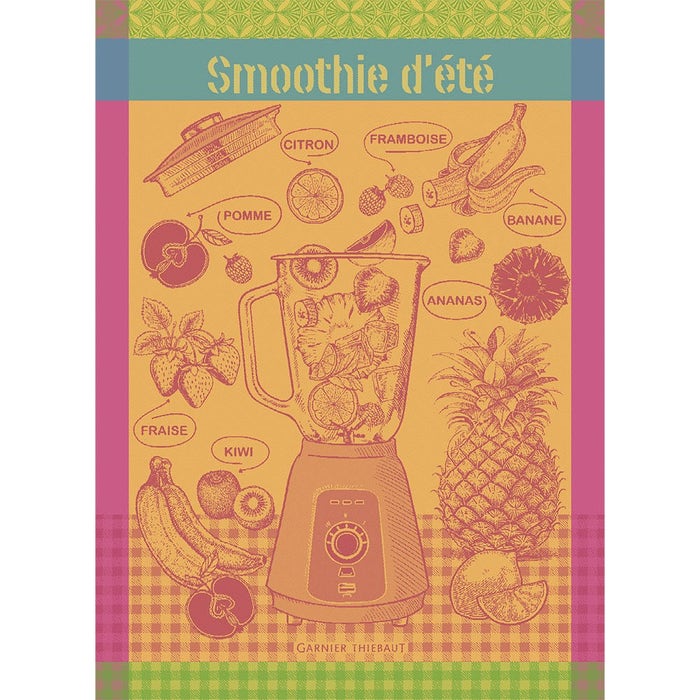 Smoothie d'Ete Fruite Kitchen Towel-Gina's Home Linen Ltd