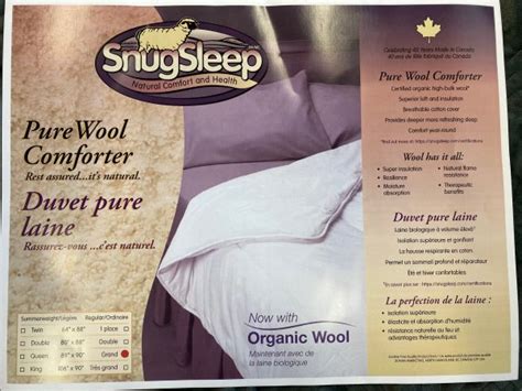 SnugSleep Classic Wool Duvet-Gina's Home Linen Ltd