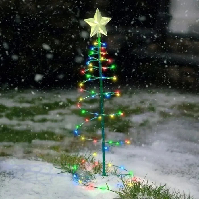 Solar LED Christmas Tree Lights Rieworkes