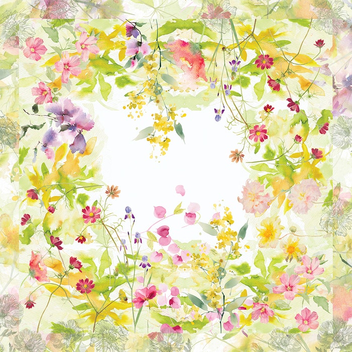 Souffle Fleuri Table Linens Collection-Gina's Home Linen Ltd