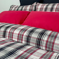 Spencer Flannel Duvet Cover Set-Gina's Home Linen Ltd