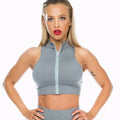 Gray / Bust-71-83cm/25.95-32.67in, Length-30cm/11.81in