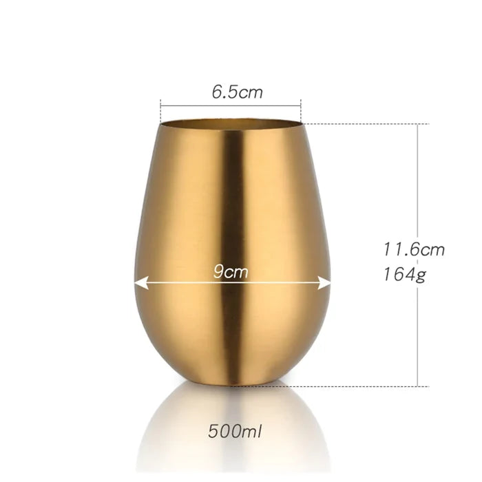 Stainless Steel Beer and Wine Cup Rieworkes