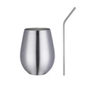 Silver With Straw / 9 x 6.5 x 11.6 CM