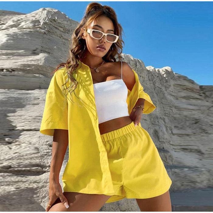 Style Shorts and Shirt Set Rieworkes