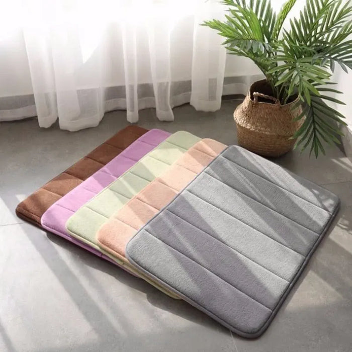 Super Absorbent Memory Foam Bathroom Rug GG Home Store