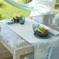 AQUA / TABLE RUNNER / 20x59"