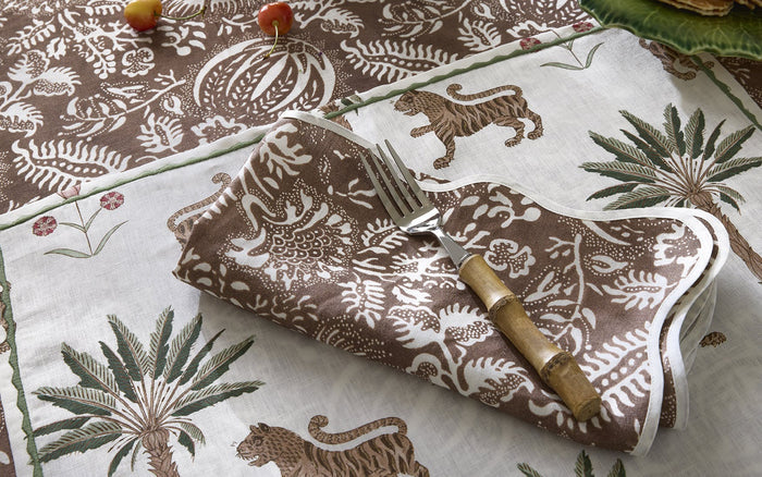 Tiger Palm Tablecloth