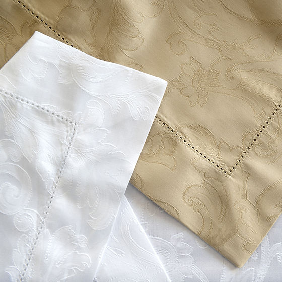 Tivoli Table Linen (Hemstitched)-Gina's Home Linen Ltd