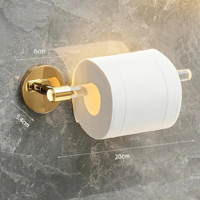Towel Bar Roll Tissue Paper Holder Our Happiness Life Store
