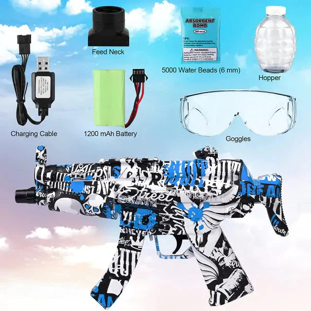 Blue Gun / 16.92 x 1.96 x 6.29 Inches