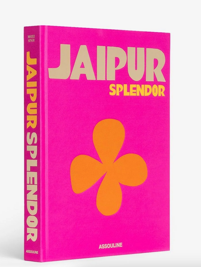 Assouline Jaipur Travel Book in pink