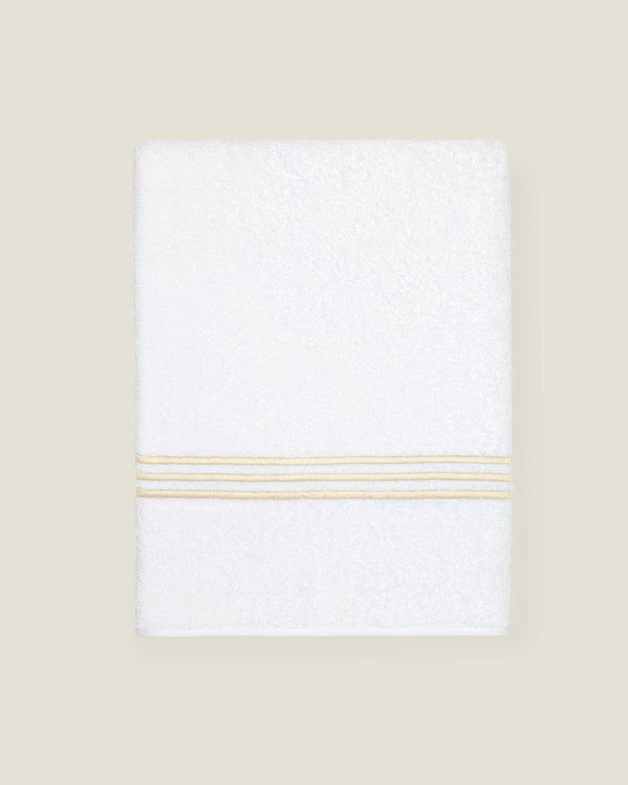 Tre Righe hand towel white/beige