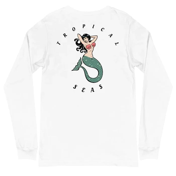 Tropical Mermaid Long Sleeve Shirt Rieworkes