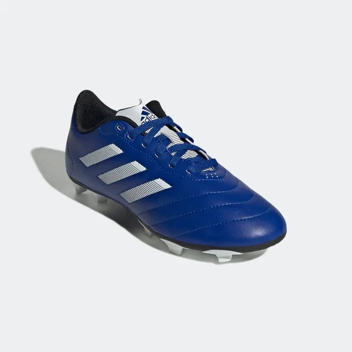 Adidas Unisex-Child Goletto VIII Firm Ground Soccer Shoe 11 Little Kid Team Royal Blue/White/Black Rieworkes