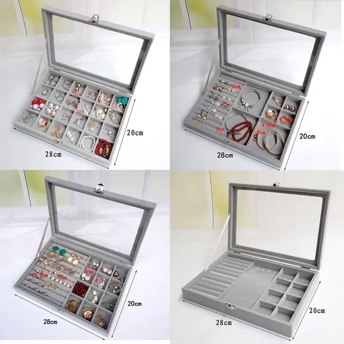 Velvet Jewelry Organizer Rieworkes