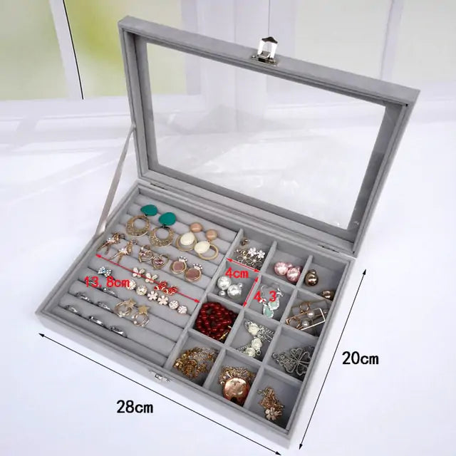 Velvet Jewelry Organizer Rieworkes