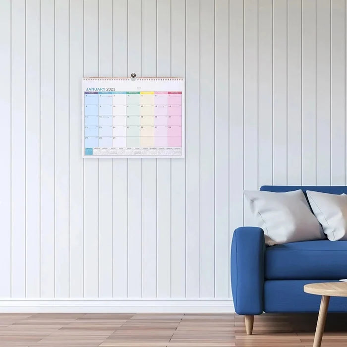 Wall Office Large Appointment Hanging Mounted Holiday Monthly Home Calendar Rieworkes