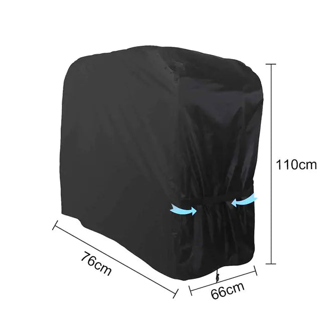 Black / 76x66x110cm